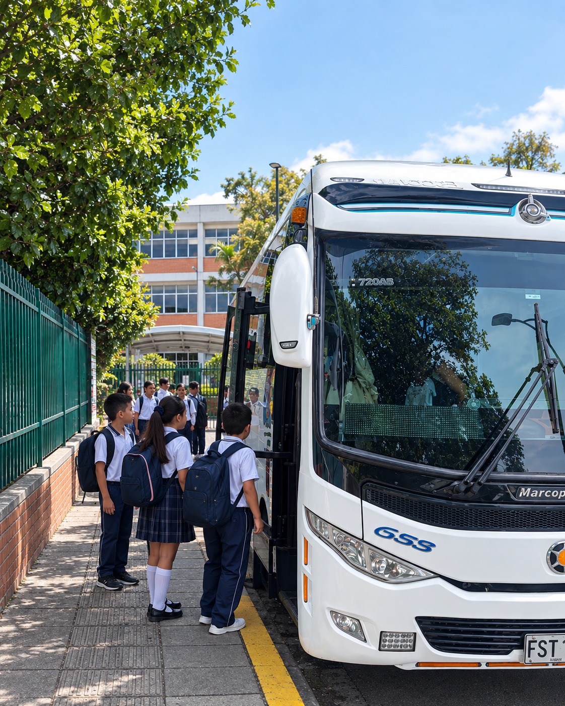 servicio de transporte escolar